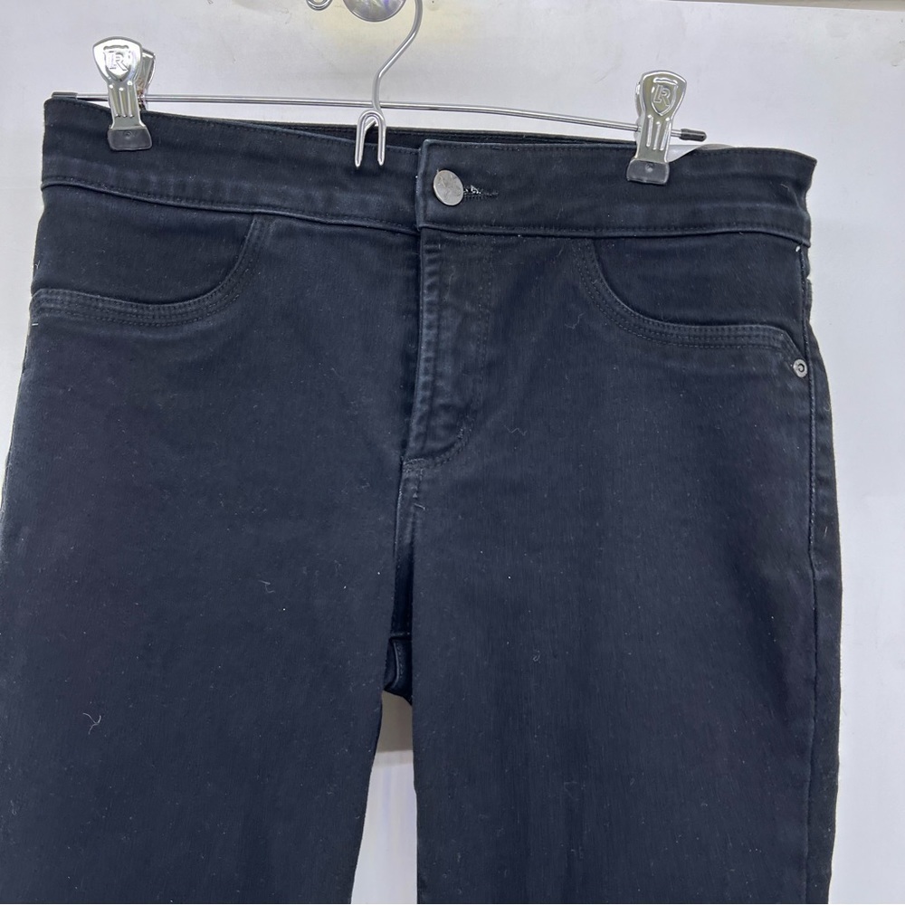 Nydj womens size 2 black legging skinny jeans - Picture 3 of 8